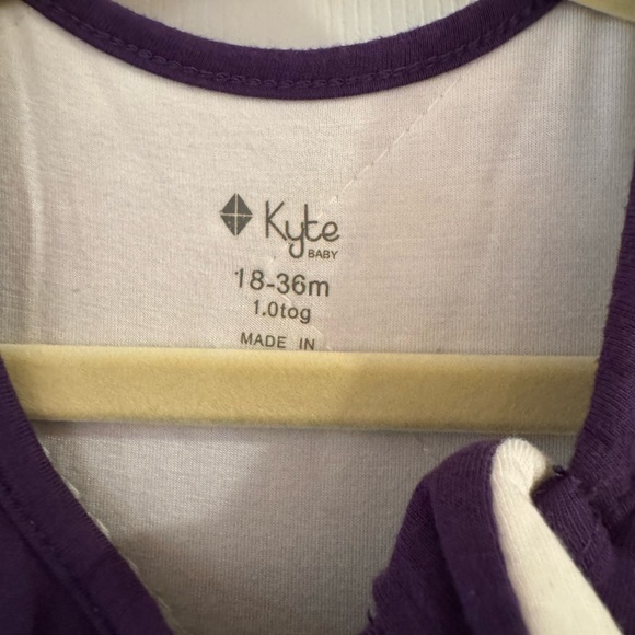 Kyte Eggplant 1.0 tog Sleepsack - Picture 2 of 5